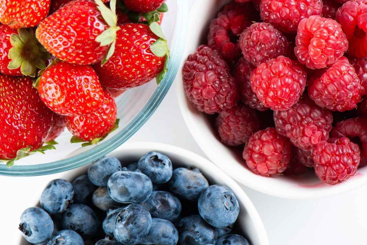berries en verano