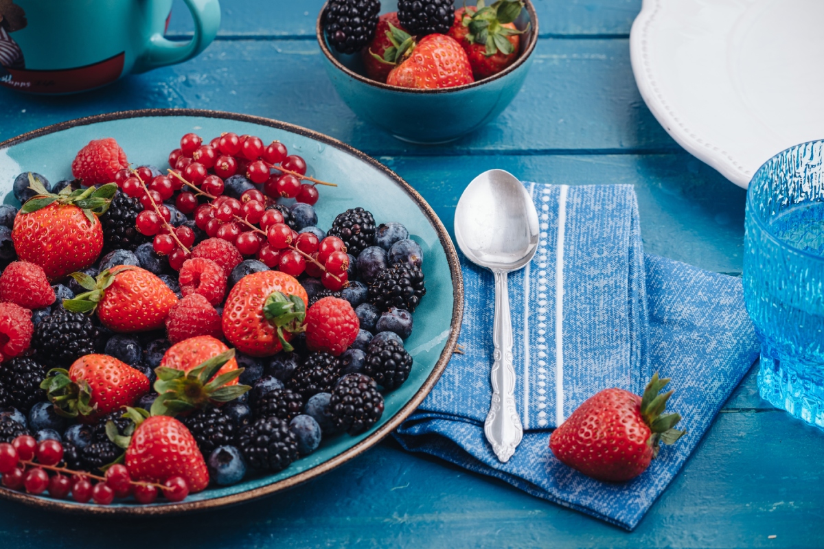 berries en verano