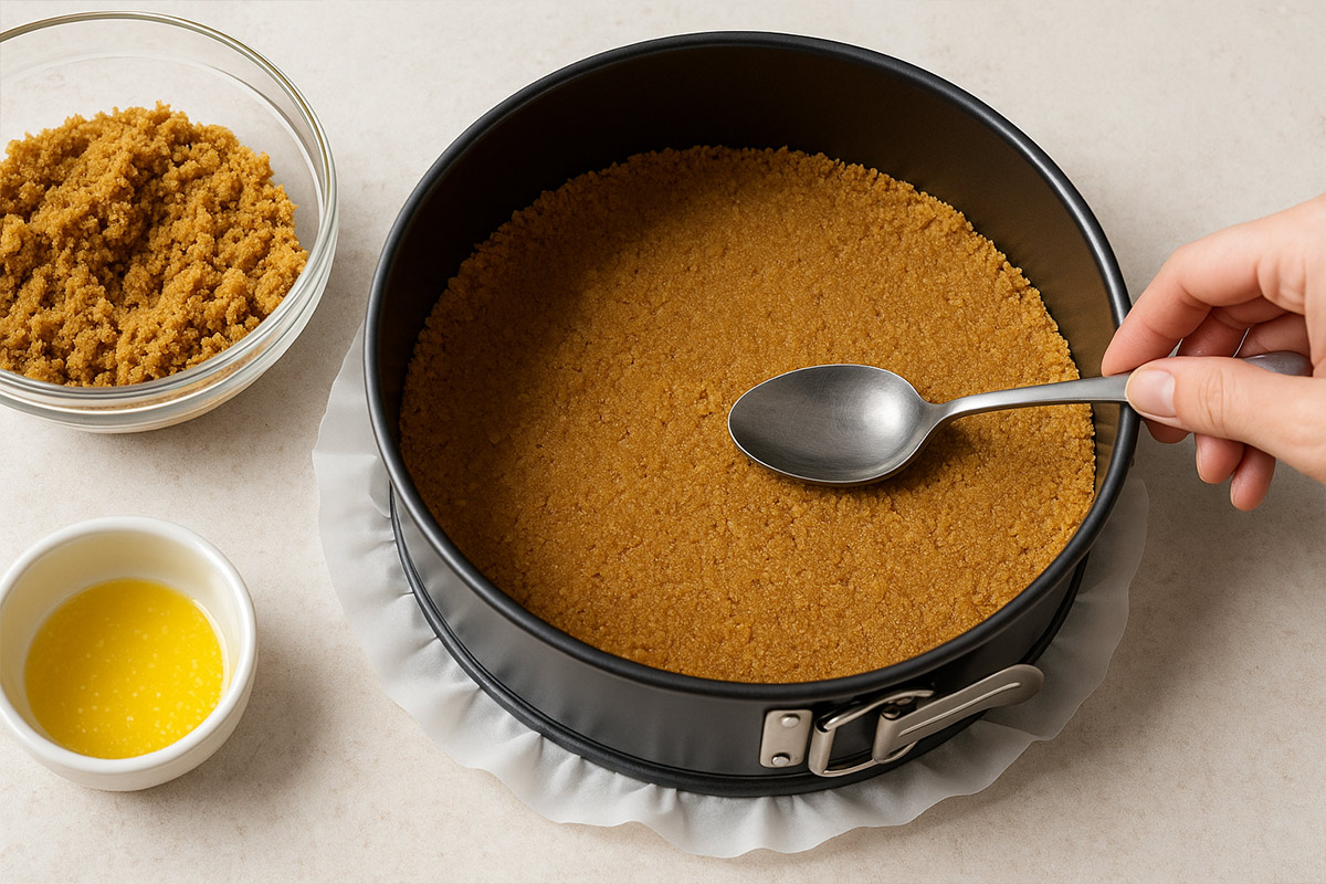 Cheesecake de arándanos sin horno