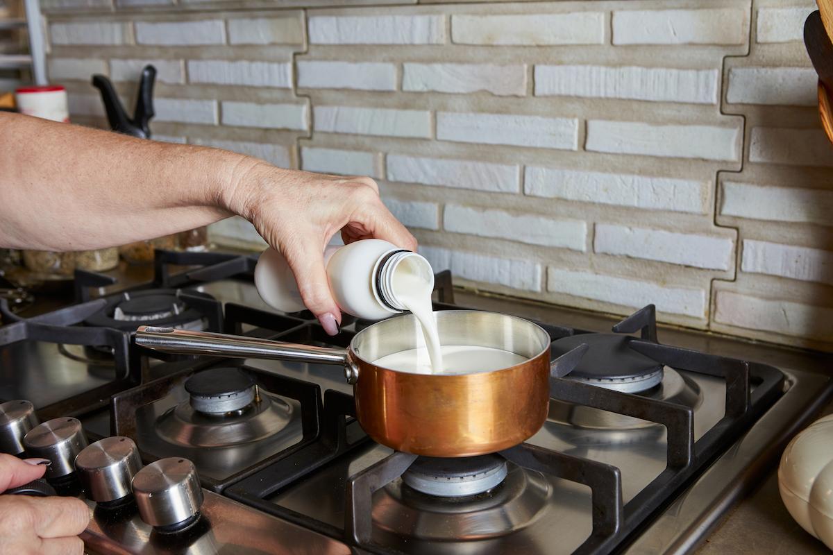 smoothie caliente de fresas cacao cocinar cacao