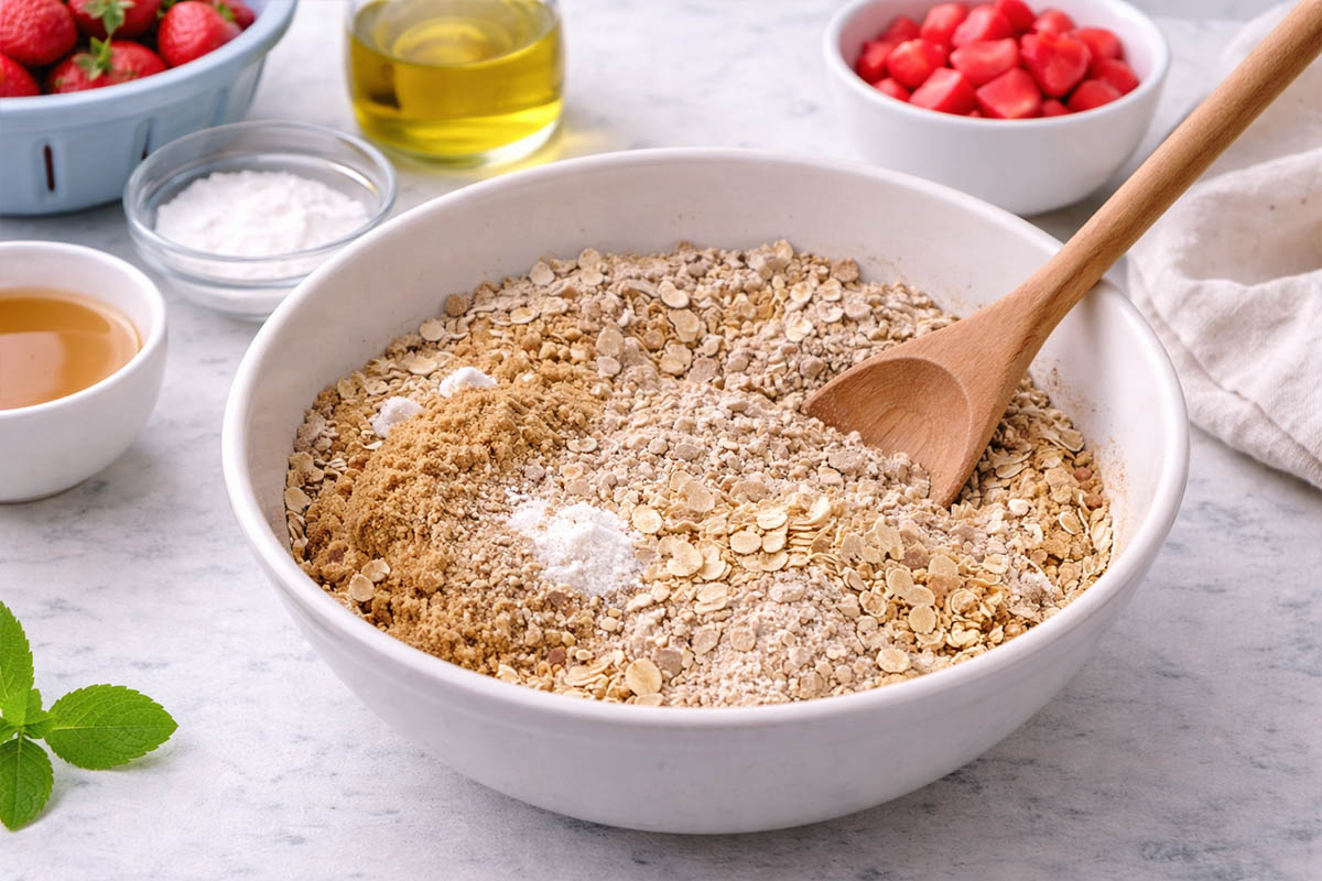 mezcla ingredientes secos