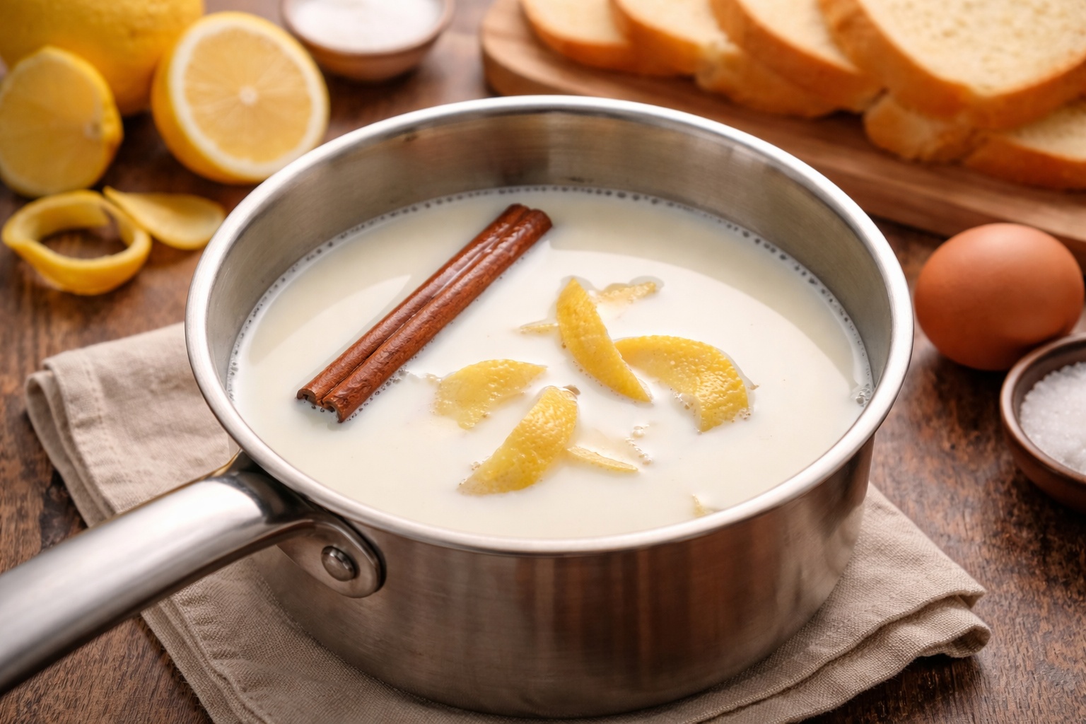 torrijas de primavera con fresas