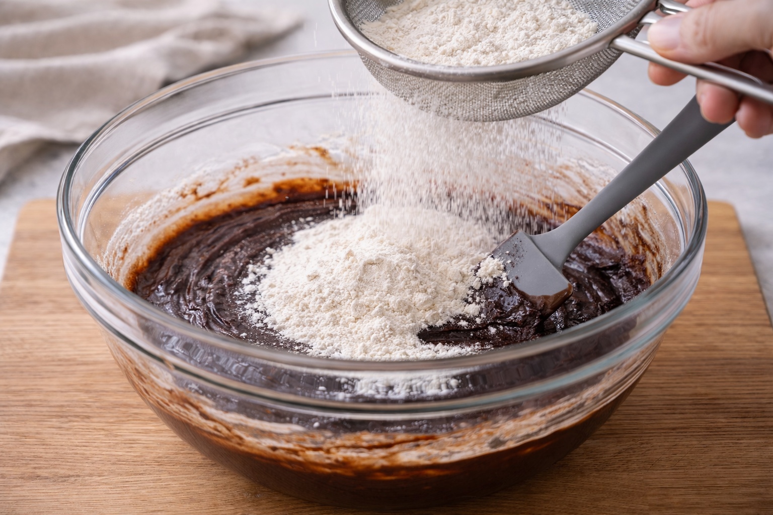 brownie de chocolate con frambuesas