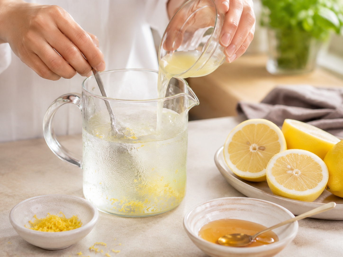 granizado de moras y limón
