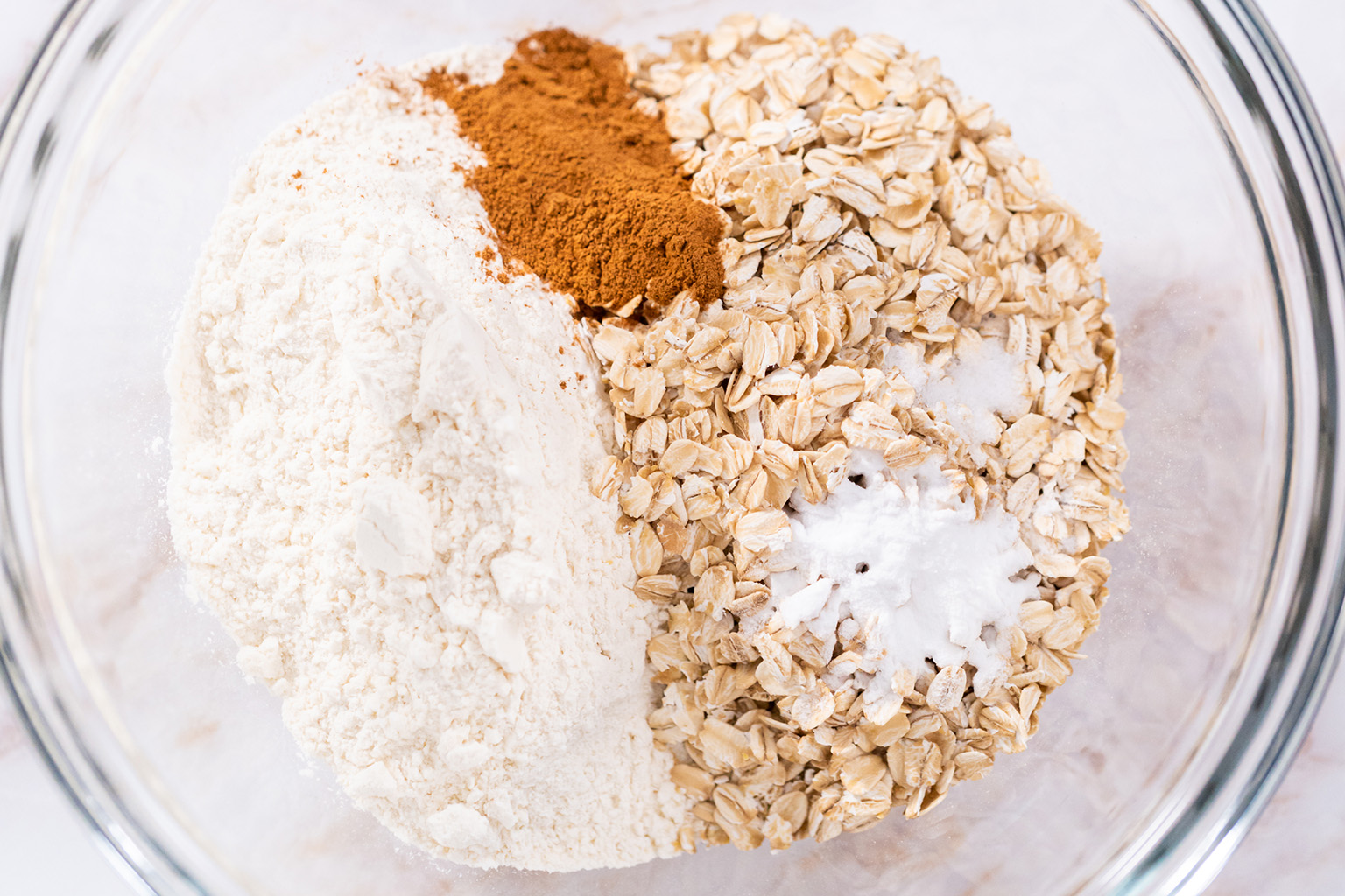 crumble de arándanos y peras