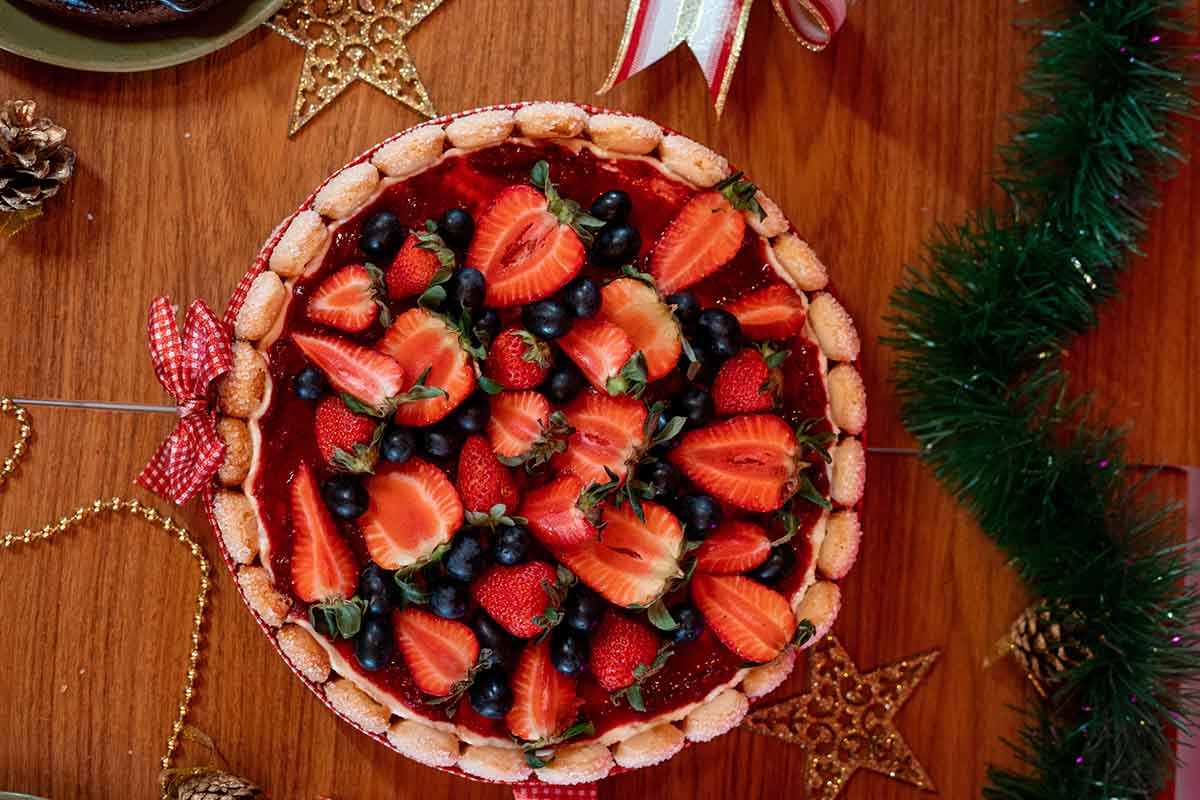 berries en Navidad
