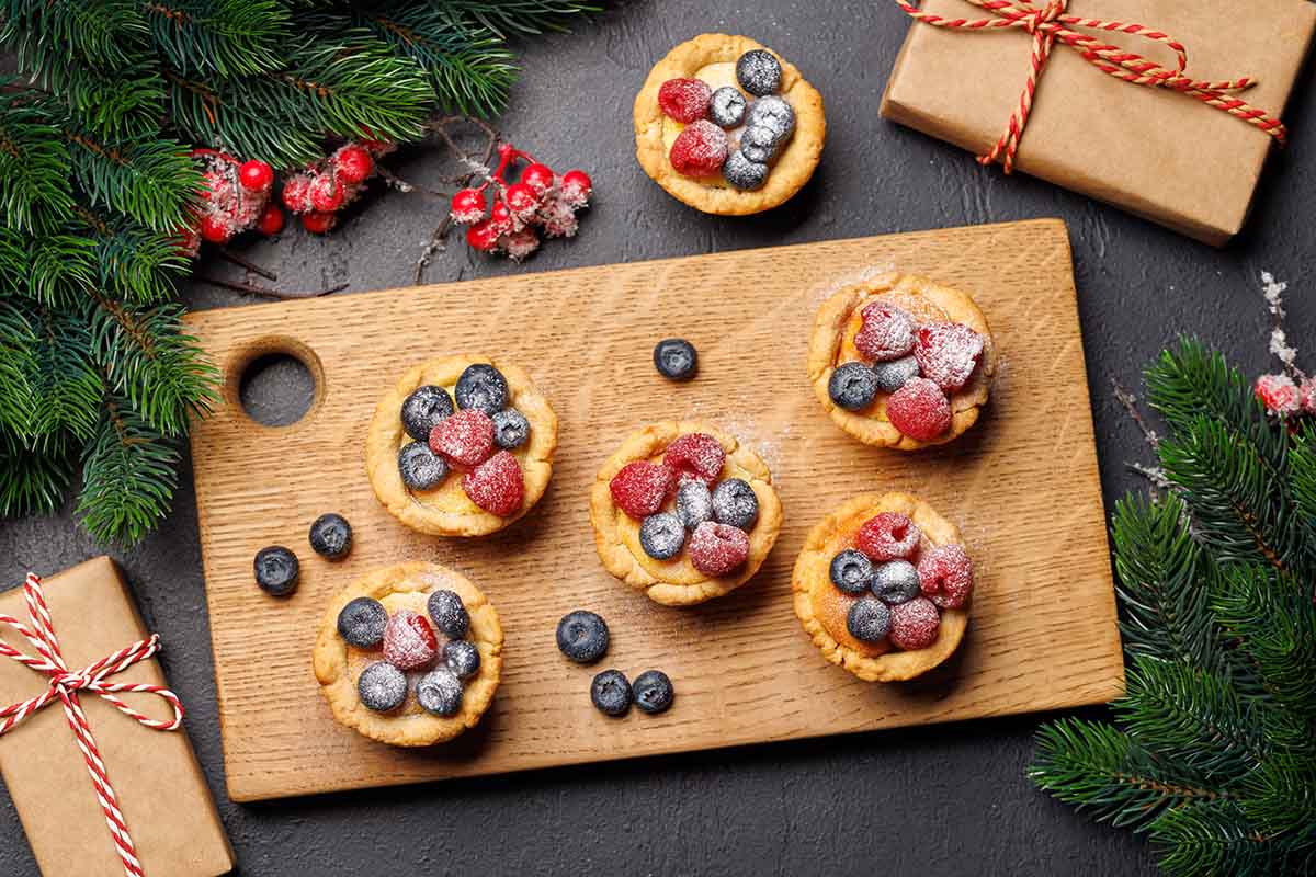 berries en Navidad
