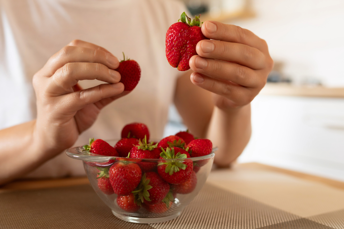 fresas arándanos frambuesas septiembre
